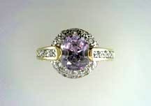 Lds Cubic Zirconia Fashion Ring #659