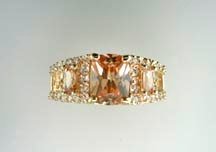 Lds Cubic Zirconia Fashion Ring #662