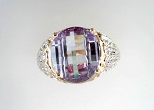 Lds Cubic Zirconia Fashion Ring #664