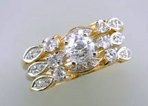 Lds Cubic Zirconia Fashion Ring #678