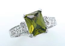 Lds Cubic Zirconia Fashion Ring #683