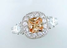 Lds Cubic Zirconia Fashion Ring #689