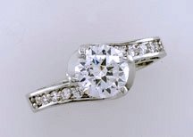 Lds Cubic Zirconia Fashion Ring #699