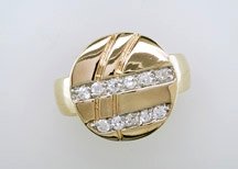 Lds Cubic Zirconia Fashion Ring #702