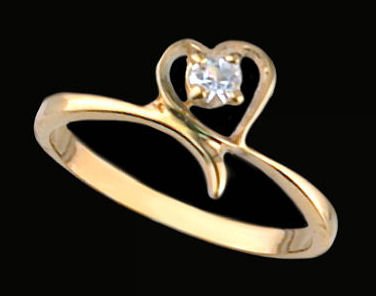 Lds Cubic Zirconia Fashion Ring #1413