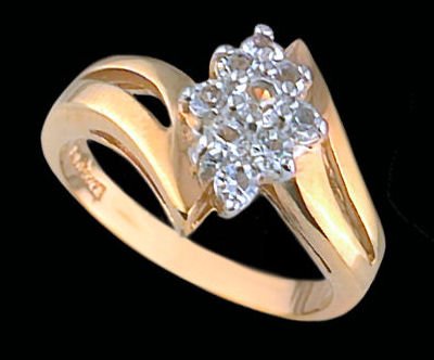 Lds Cubic Zirconia Fashion Ring #1676