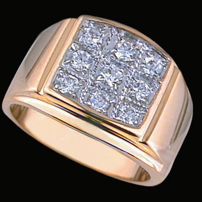 Gentleman's Fashion Ring #2245