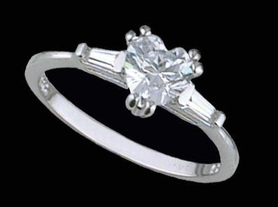 Lds Sterling Silver Ring #4148