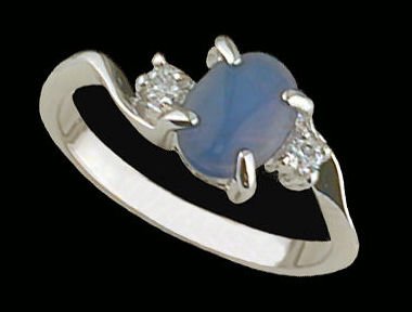 Lds Sterling Silver Ring #4175