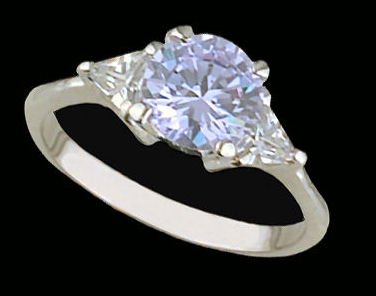 Lds Sterling Silver Ring #4214