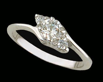 Lds Sterling Silver Ring #4217