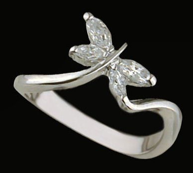 Lds Sterling Silver Ring #4312