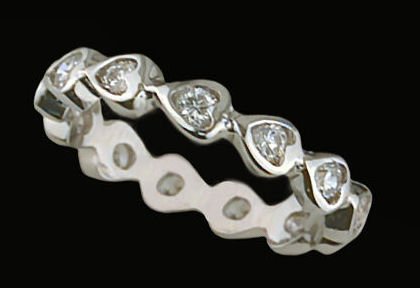 Lds Sterling Silver Ring #4313