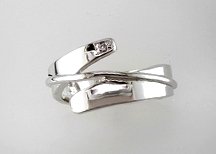 Lds Sterling Silver Ring #4443