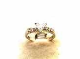 Lds Sterling Silver Ring #4347