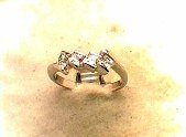 Lds Sterling Silver Ring #4402