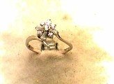 Lds Sterling Silver Ring #4407