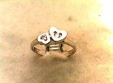 Lds Sterling Silver Ring #4408