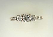 Lds Sterling Silver Ring #4415