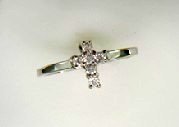 Lds Sterling Silver Ring #4416