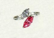 Lds Sterling Silver Ring #4423