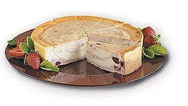 Strawberry Swirl Cheesecake