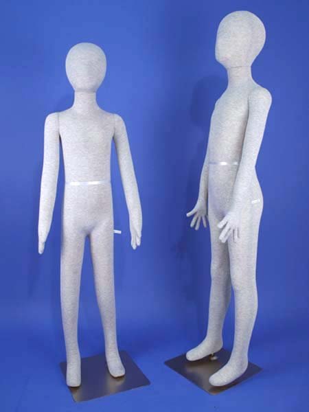 K10 + K11 Totally Flexible & Bendable Kid Mannequins