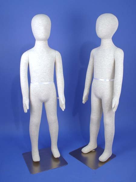 K06 + K07 Totally Flexible & Bendable Kid Mannequins