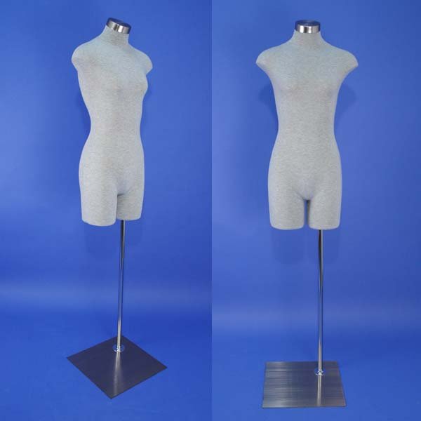 Brand New Gray Female Mannequin Dress Form F01-GÂ