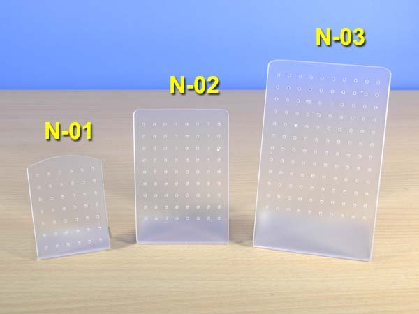 Brand New Three of Acryl Earring Jewelry Holder Boards