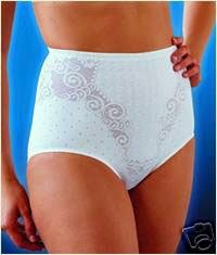 Briefs Glamorise's Magic Panty Control-White Size 34