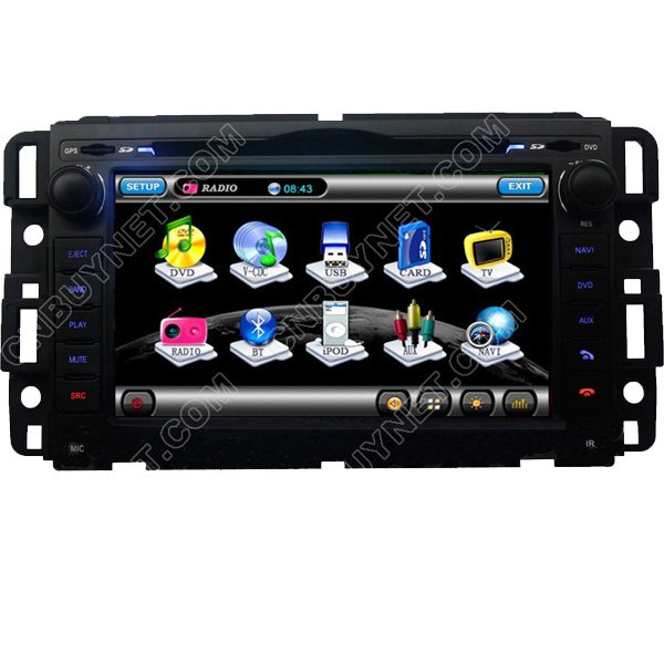 Buick Enclave 08- 09 GPS Navigation DVD Player, Radio,TV, Canbus