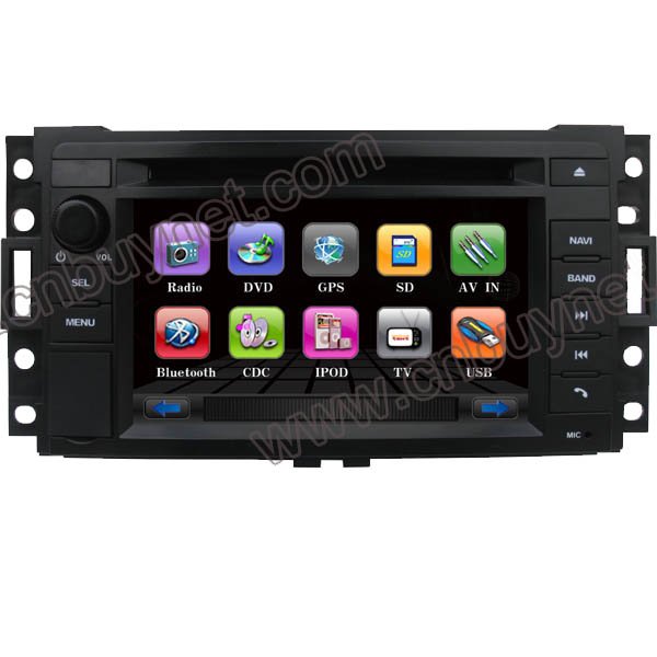 Buick GL8 GPS Navigation DVD Player, Radio, Ipod