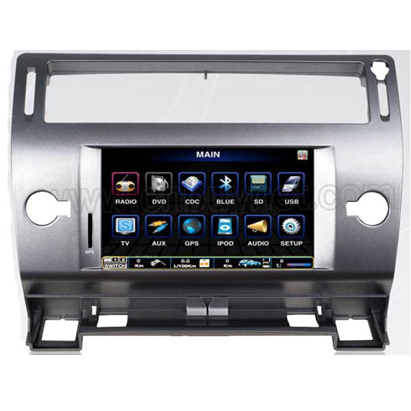 Citroen C-Triumph GPS DVD Player Navigation, Radio,Ipod,Bluetoot