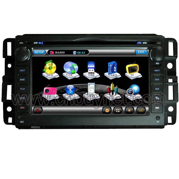GMC Savana Navigation GPS DVD Player, Multimedia Radio, Canbus