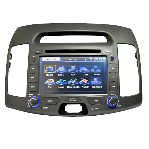 2007 - 2010 Hyundai Elantra GPS DVD Player Navigation Radio, TV