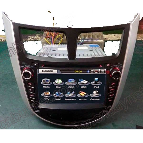 2010-2011 Hyundai Verna GPS Navigation DVD Player, Radio,Ipod