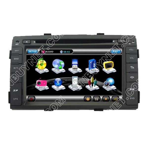 2010-2011 Kia Sorento GPS Navigation DVD,Radio,TV,Audio Player