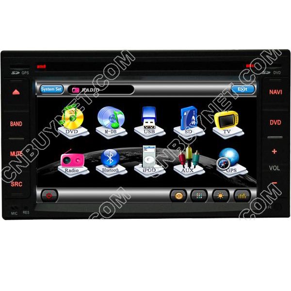 Nissan Treeano GPS Navigation DVD Player, Radio, TV, iPod