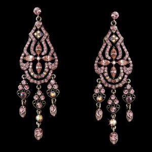 Dazzling Pink Earrings E 988