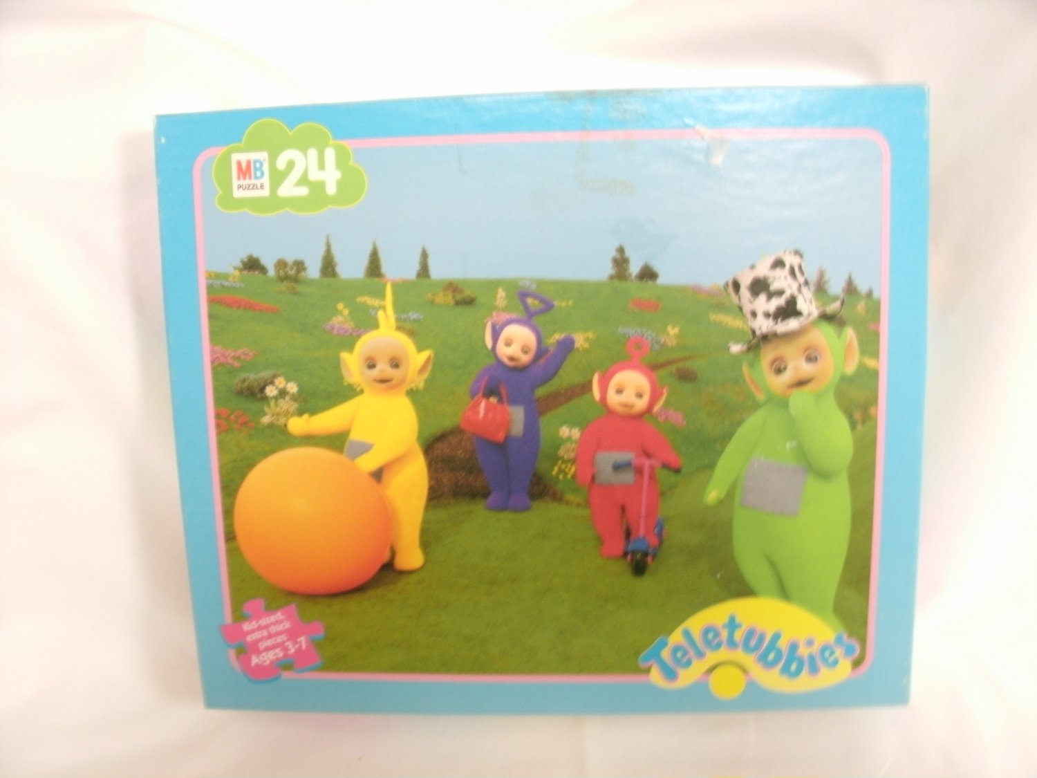 24 Piece Puzzle 1999 Teletubbies Extra Thick Pieces