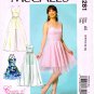 McCall S M7281 7281 Misses Dresses Sweetheart Neckline Sewing Pattern