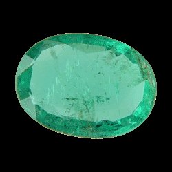 8.9X6.5 mm. Green Oval SKU: G775568432