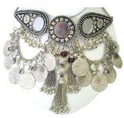 Coins and Mirror Necklace