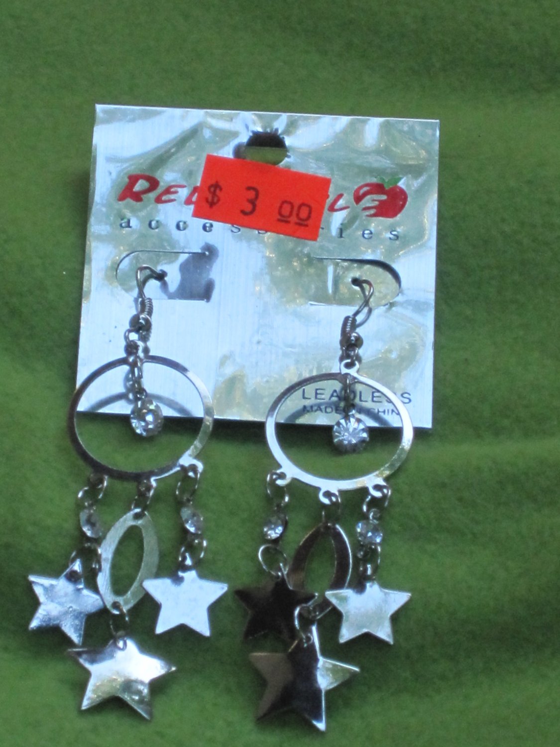 dangle star earrings