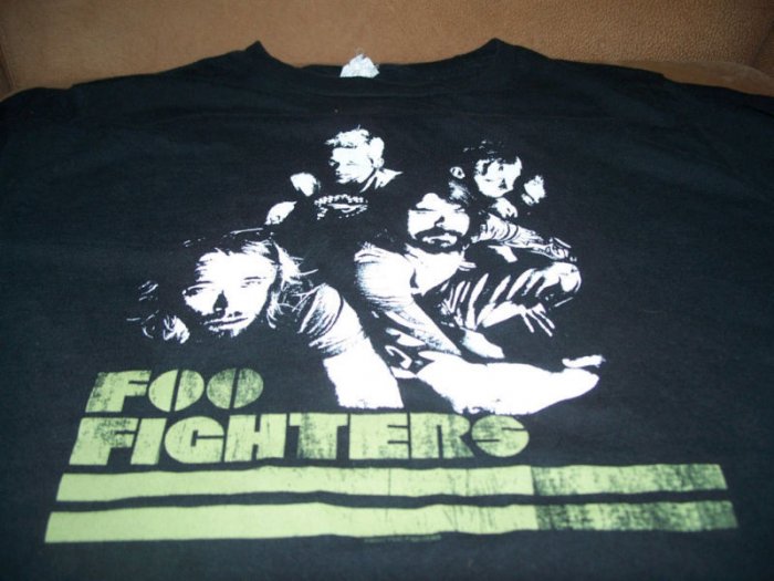 2007 Foo Fighters Band Tour Shirt T-Shirt Size L