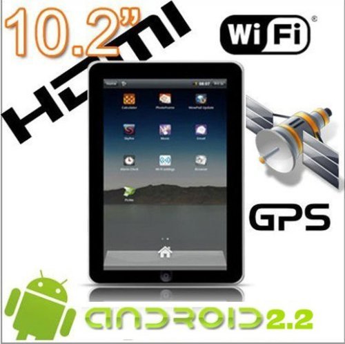 Superpad 10.2" Tablet PC, Google Android 2.3, camera, GPS, HDMI, USB, WIFI,micro SD card