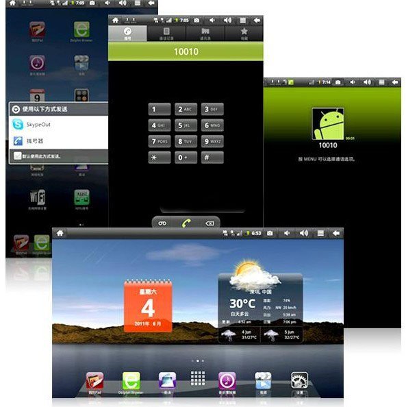 Flytouch 4 Built-in 3G Android 2.2 GPS 4GB Tablet PC