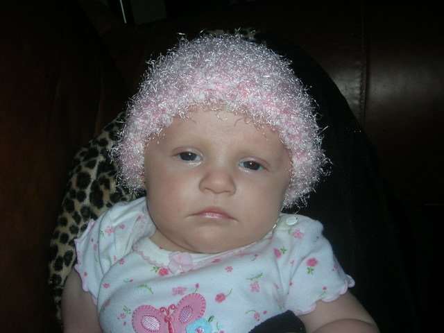 Cotton Candy Pink Beanie Hat