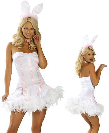 Plus Size Bunny Hop Costume - Sz XXL Code: PL7705
